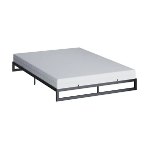 Telaio del letto Lenora Nero 140x200 con materasso Vitalispa