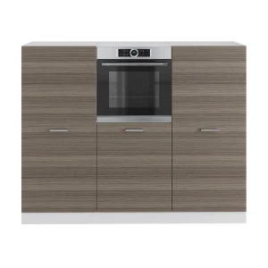 Cucine componibili piccole R-Line Grigio prezioso/bianco 180 cm senza piano di lavoro Vicco