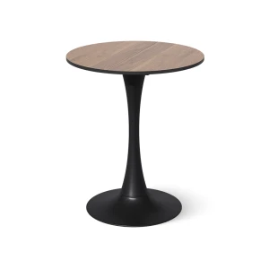 Tavolo da pranzo Carl Noce/Nero 60 x 60 cm Vicco