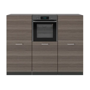 Cucine componibili piccole R-Line Grigio nobile/antracite 180 cm senza piano di lavoro Vicco