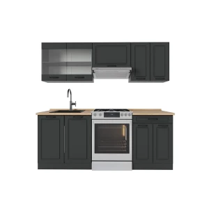 Keittokomero R-Line Antrasiitti maalaistalo/antrasiitti 200 cm , AP Oak Vicco