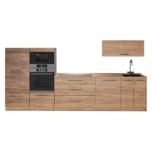 Cucina componibile Fame-Line Rovere dorato/Rovere dorato 340 cm, PL Rovere Vicco