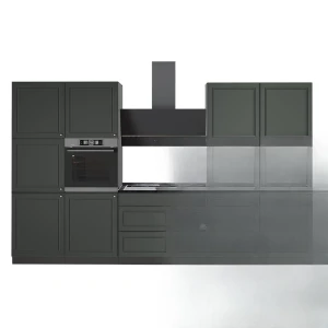 Zabudowa kuchenna Fame-Line Green Gold Country/Antracyt 340 cm, BP Antracyt Vicco