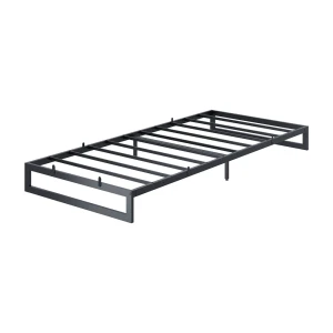 Telaio del letto Lenora Nero 90x200 Vitalispa