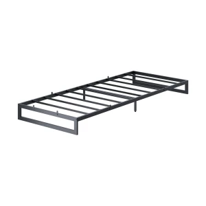 Telaio del letto Lenora Nero 90x220 Vitalispa