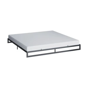 Telaio del letto Lenora Nero 180x200 con materasso Vitalispa