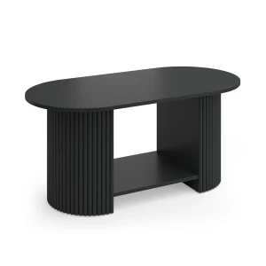 Coffee table Calero Black/Black 100 x 50 cm Vicco