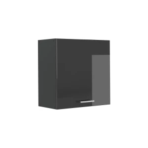 Hängeschrank R-Line Anthrazit Hochglanz/Anthrazit 60 cm mit 1 Tür Vicco