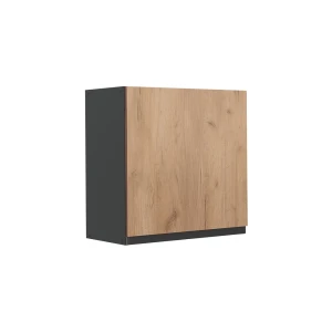 Pensile da cucina R-Line Rovere dorato/Antracite 60 cm con 1 anta Vicco