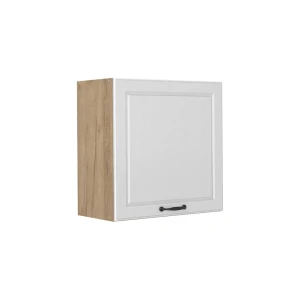 Hangkast R-Line Wit landelijk/Goudkleurig Eiken 60 cm met 1 deur Vicco