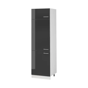 Wysoka szafa R-Line Antracyt połysk/Biały 60 cm Vicco