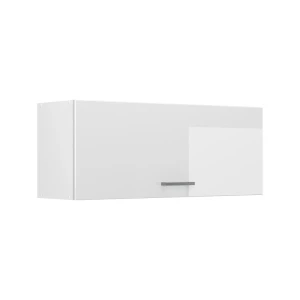 Hangkast R-Line Wit Hoogglans/Wit 100 cm Plat Vicco