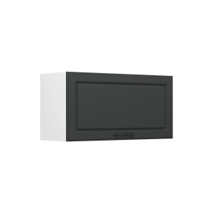 Hangkast R-Line Antraciet landelijk/Wit 80 cm Plat Vicco