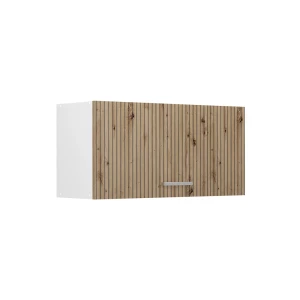 Hangkast R-Line Artisanaal eiken/Wit 80 cm Plat Vicco