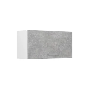 Hangkast R-Line Beton/Wit 80 cm Plat Vicco