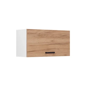 Wall cabinet R-Line Goldkraft oak/White 80 cm Flat Vicco