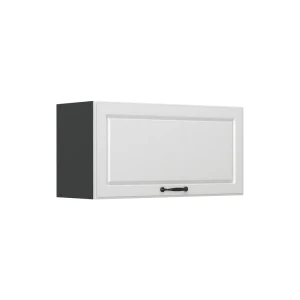 Pensile da cucina R-Line Bianco country/Antracite 80 cm Piatto Vicco