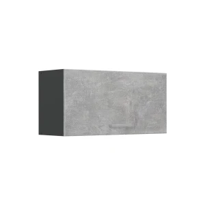 Wall cabinet R-Line Concrete/Anthracite 80 cm Flat Vicco