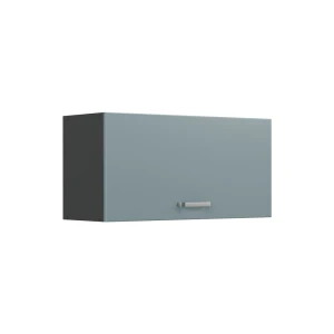 Pensile da cucina R-Line Grigio-blu/Antracite 80 cm Piatto Vicco