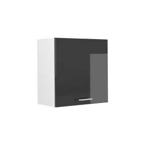 Elément haut de cuisine R-Line Anthracite Haute brillance 60cm avec 1 porte Vicco