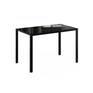 Dining table Grand Black/Black 120 x 70 cm Vicco