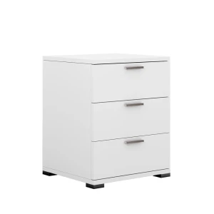 Comodino camera da letto Marseille Bianco 46.2 x 60 cm Vicco