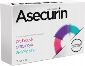 ASECURIN 20 kapsułek