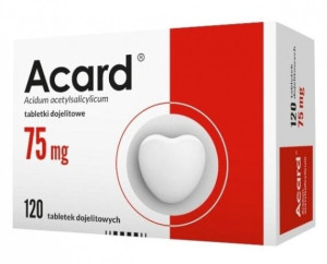Acard 0,075 g x 120 tabl.