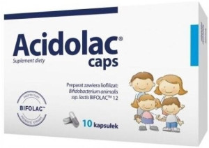 Acidolac 10 kapsułek (Data ważności 31.07.2026)