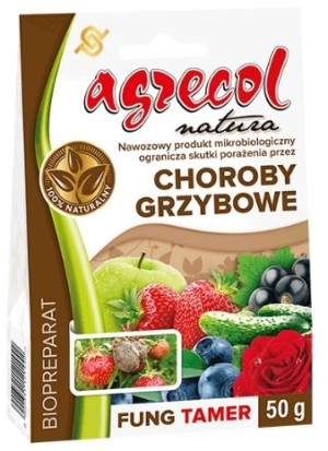 Agrecol Fung TAMER biopreparat choroby grzybowe drzewa i krzewy owocowe 50 g