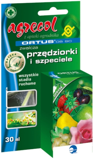 Agrecol Ortus 05 SC zwalcza przędziorki i szpeciele 30ml