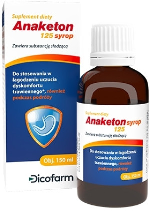Anaketon 125 syrop 150 ml
