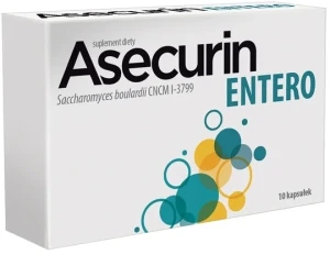 Asecurin Entero 10 kapsułek