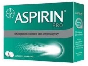Aspirin Pro 20 tabletek