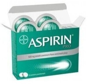 Aspirin Pro 8 tabletek
