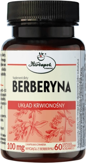 Berberyna 60 kapsułek