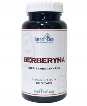 Berberyna, 60 kapsułek