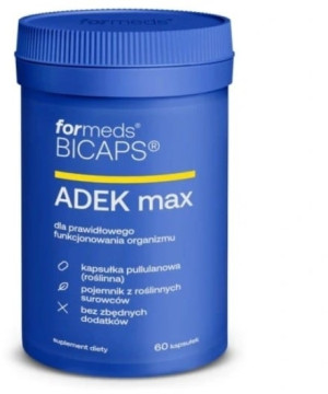 Bicaps ADEK Max 60 kapsułek