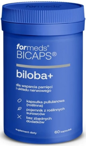 Bicaps Biloba+ 60 kaps.
