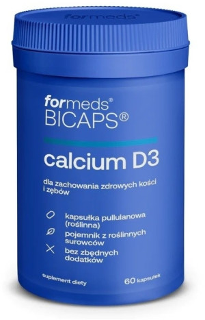 Bicaps Formeds Calcium D3 60 kapsułek