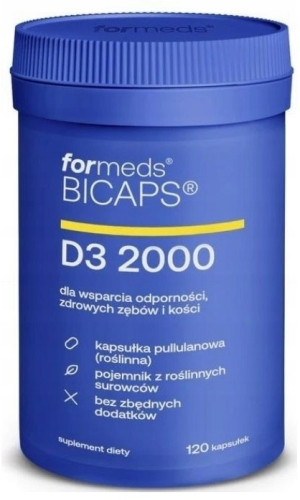 Bicaps D3 2000 120 kaps.