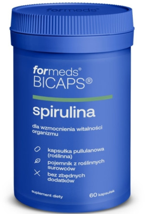 Bicaps Spirulina 60 kaps.