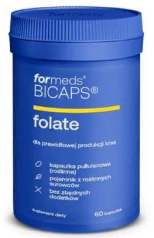 Bicsps Formeds Folate Wsparcie układu nerwowego 60 kapsułek