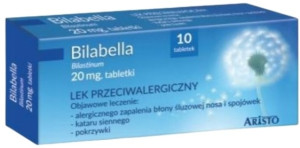 Bilabella 20 mg 10 tabl.