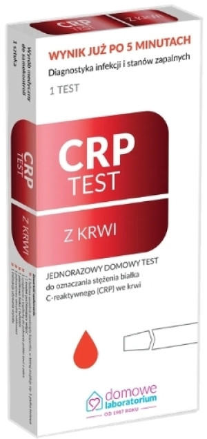 CRP TEST Z KRWI 1 sztuka
