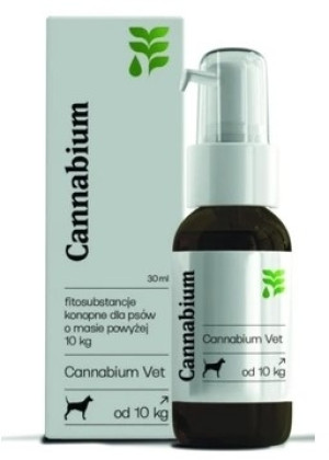 CANNABIUM VET 3,6% CBD olej konopny dla psa 30ml