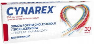 Cynarex 250mg 30 tabletek