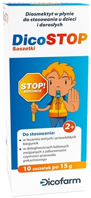 Dicostop płyn 10 saszetek