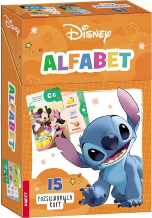 Disney MIX. Karty Alfabet 1 sztuka