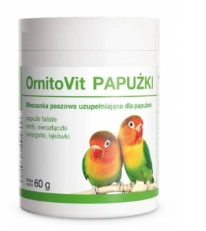 Dolvit Ornitovit Mieszanka paszowa uzupełniająca dla papużek 60g